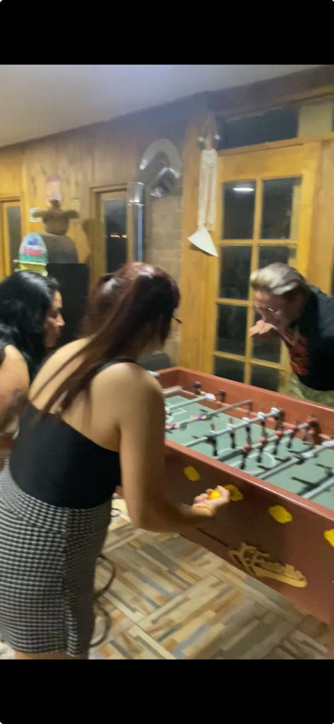 Quincho rústico con taca taca